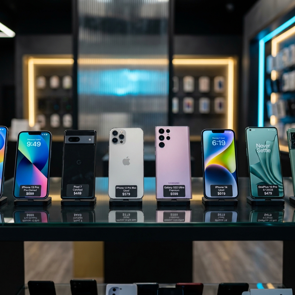 Second Hand Smartmobiles Stack